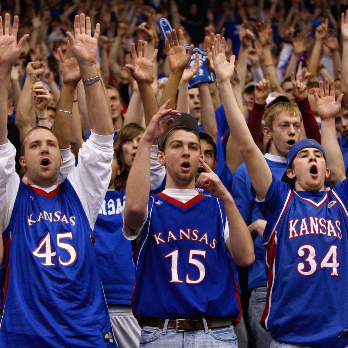 Kansas fans take to the streets to revel in program's fourth NCAA  championship