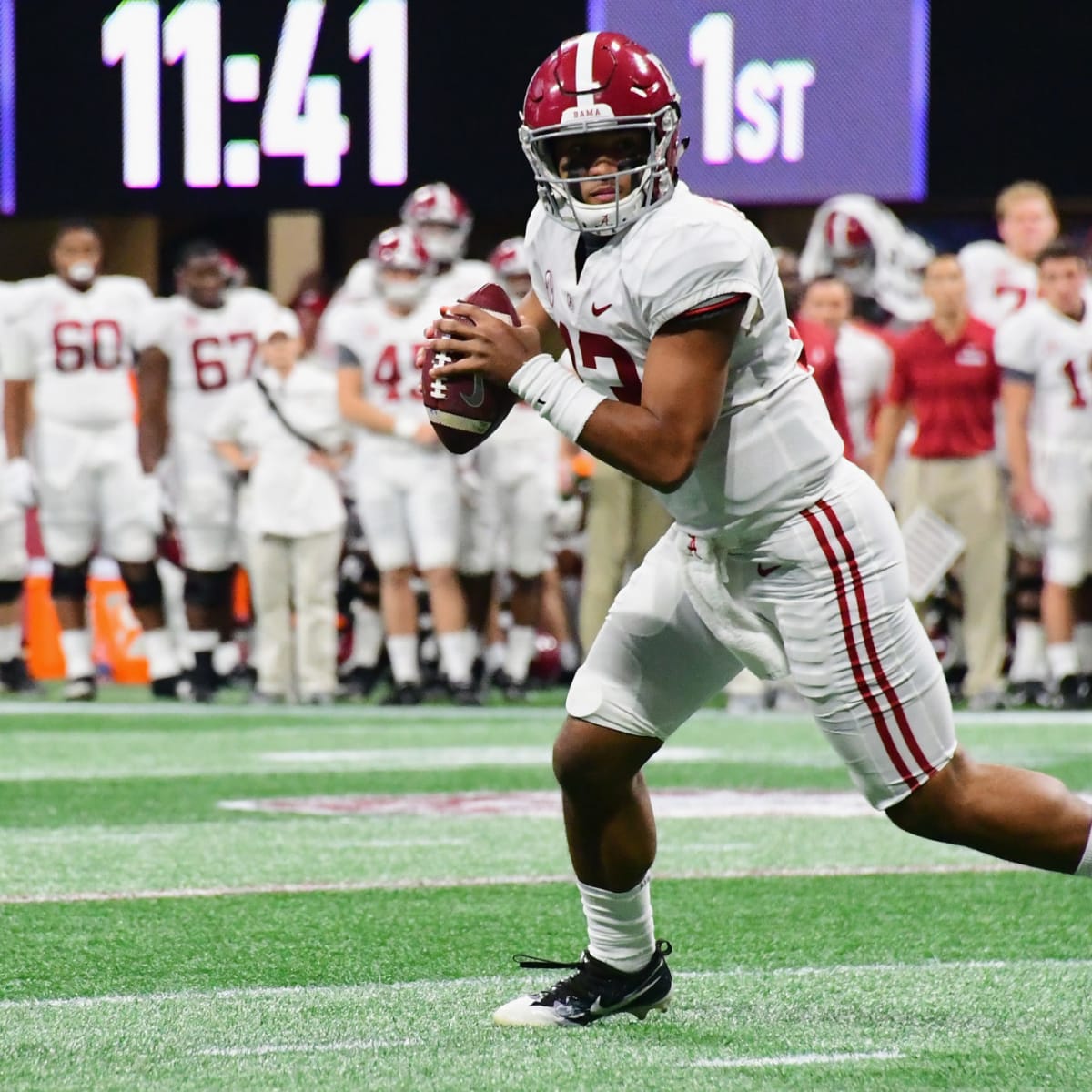 Tua Tagovailoa injury: Alabama QB hurts both ankles vs. Georgia - Sports  Illustrated