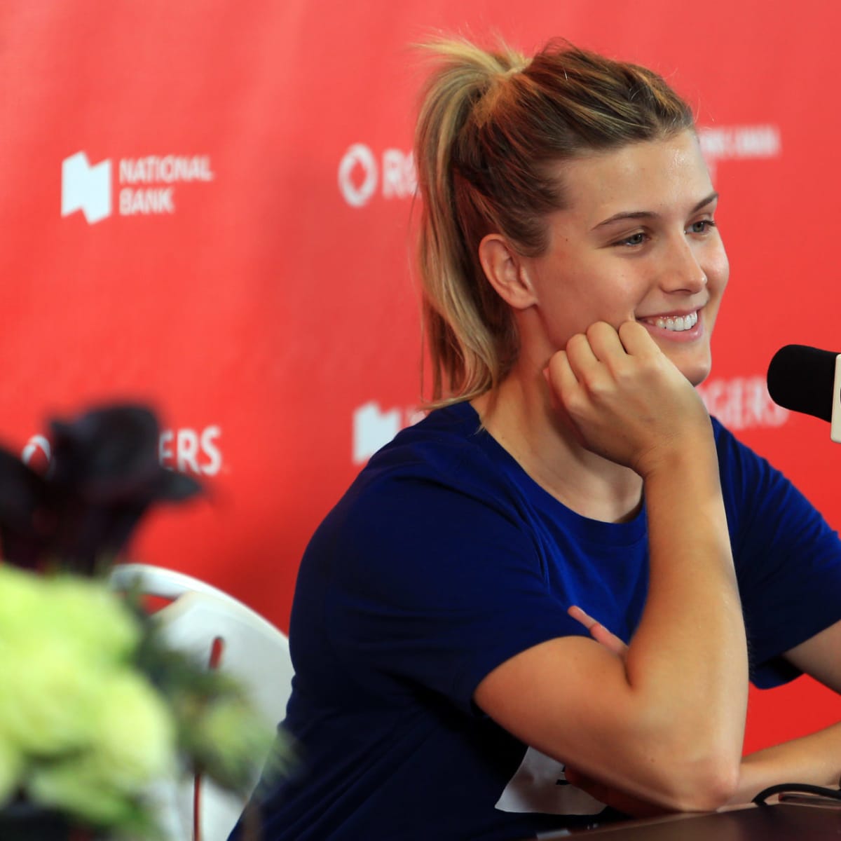 Genie Bouchard is still dating the guy from her lost Super Bowl bet