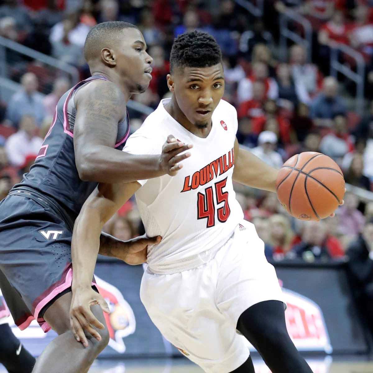 Louisville's Donovan Mitchell wins ACC dunk of the year