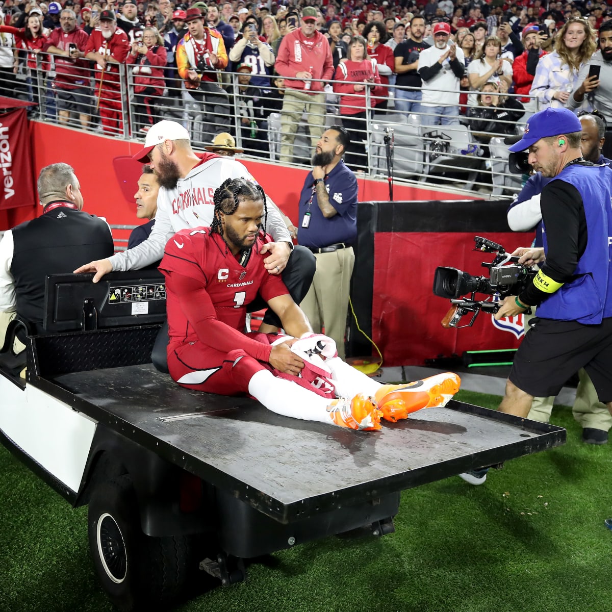 NFL Network Insider Ian Rapoport: Arizona Cardinals quarterback Kyler  Murray will undergo tests to determine injury severity