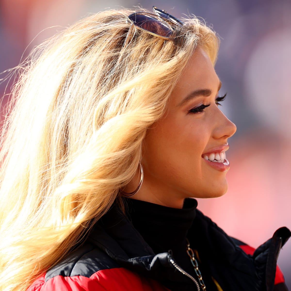 Chiefs Owner's Daughter Gracie Hunt Nods Sensual Glamour at Super Bowl – WWD