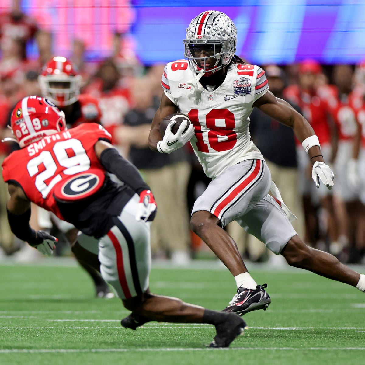 Is Marvin Harrison Jr. already Ohio State football's best receiver of the  Ryan Day era? 