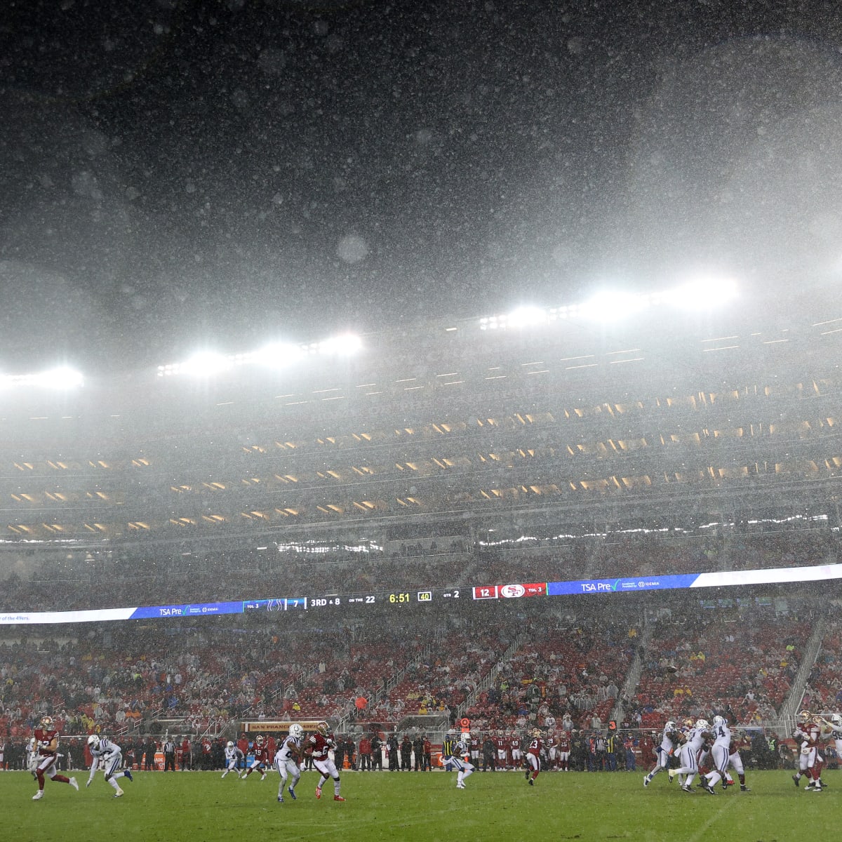 Seahawks vs. 49ers weather updates: Heavy rain in Santa Clara forecast for  NFL playoff game