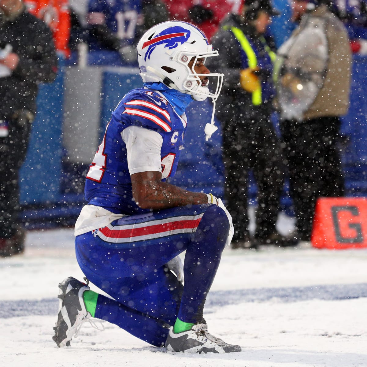 NFL player Stefon Diggs of the Buffalo Bills plays in the NFL Pro News  Photo - Getty Images