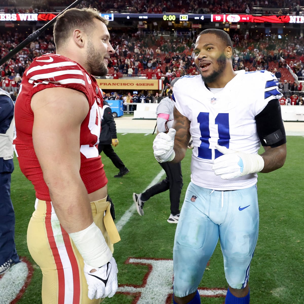 49ers' Nick Bosa Favored over Cowboys' Micah Parsons by NFL Execs, Coaches, News, Scores, Highlights, Stats, and Rumors