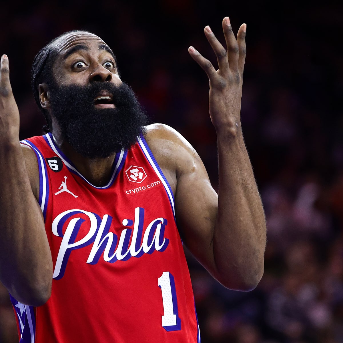 Ex-Rocket James Harden to work with 76ers on trade out of Philadelphia