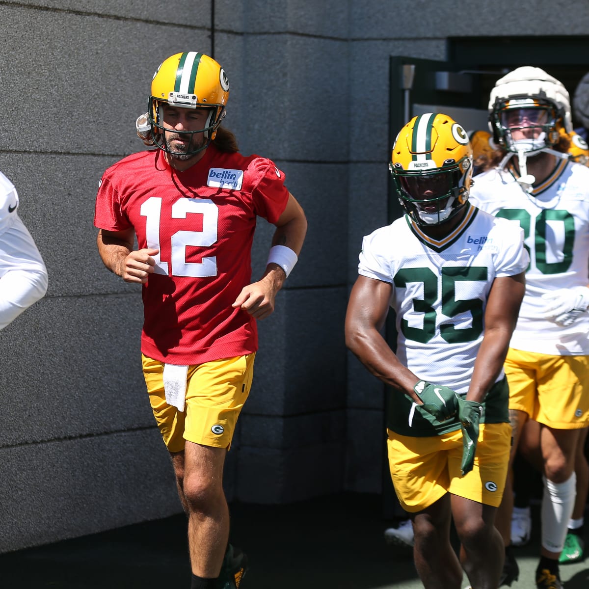 Photos from Green Bay Packers' wide receivers at training camp