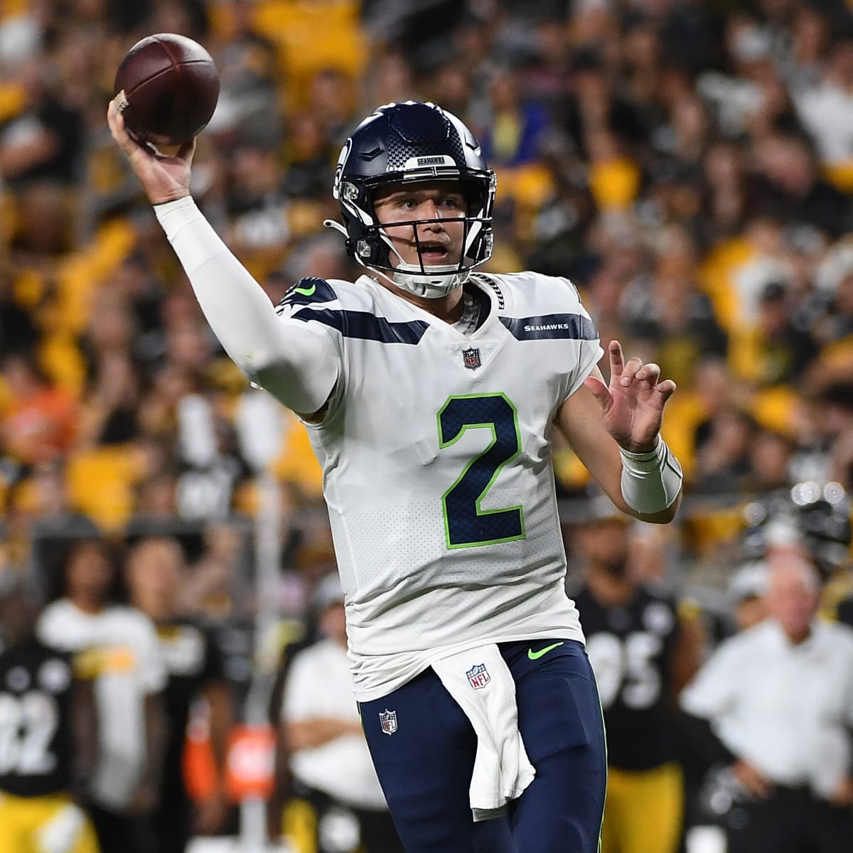 Commentary: QB Drew Lock is excited he's a Seahawk. Should you be