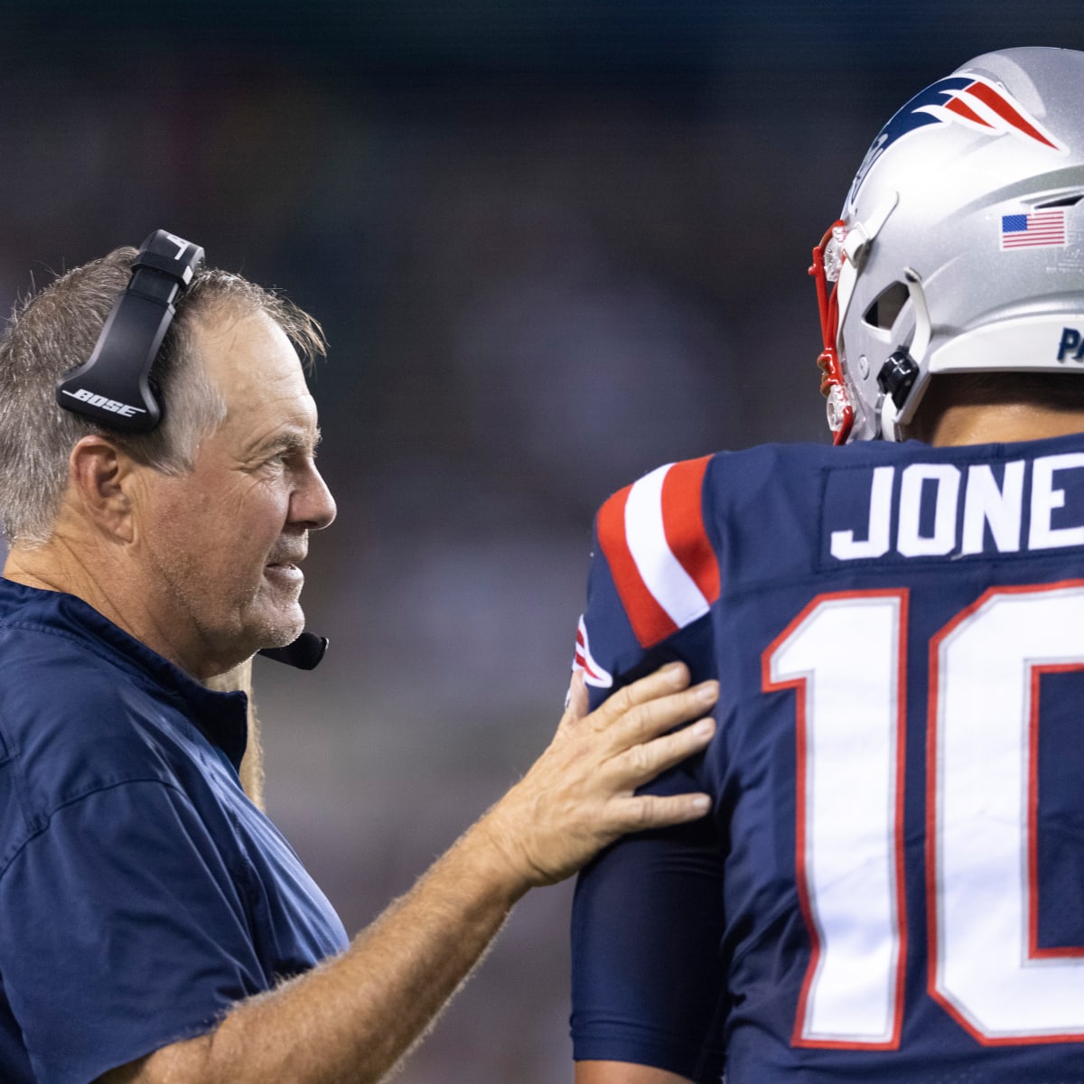 Patriots' Jones talks relationship with Eagles' Patricia