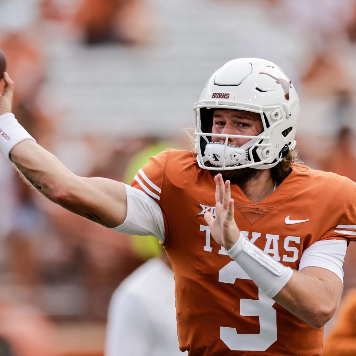 Texas QB Quinn Ewers shares song lyrics to IG story: 'Turn me