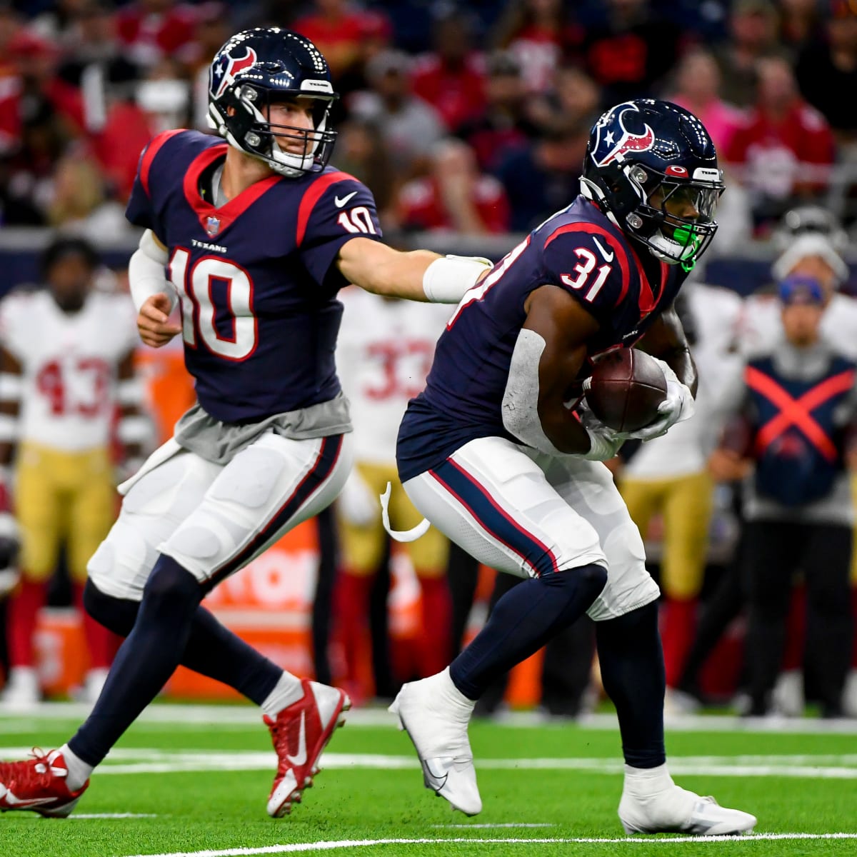 Dameon Pierce on reviving Texans dormant run game: 'Starts with our  mentality, be deliberate, we've made great strides'