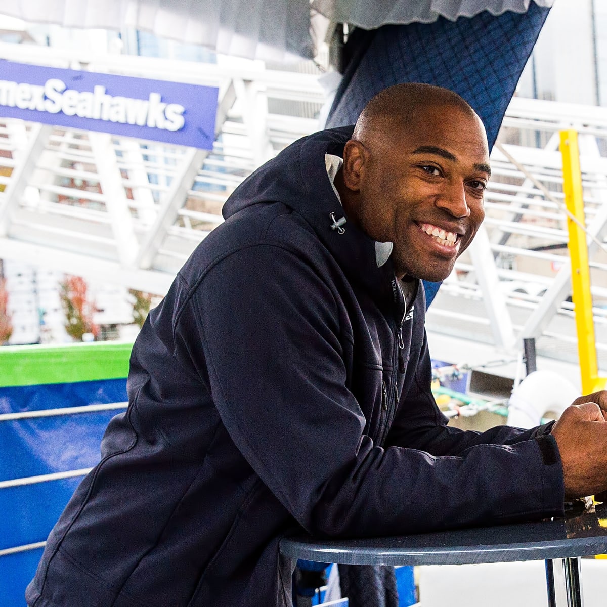 Shaun Alexander Seahawks Ring of Honor Induction Ceremony 