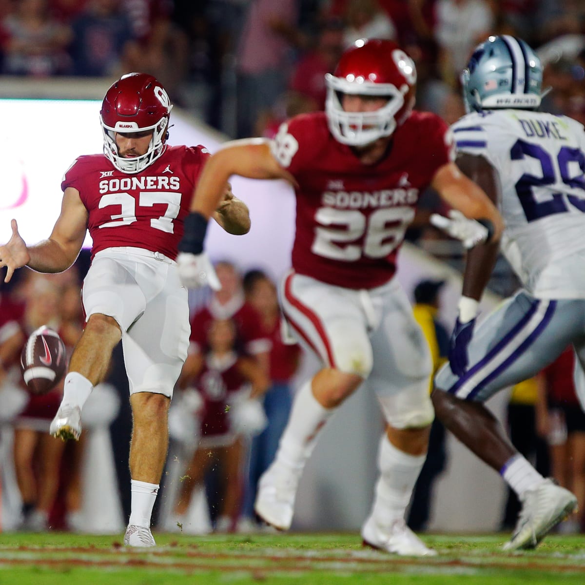 Sooners Punter Michael Turk receives honorable mention from PFF All-America  Team