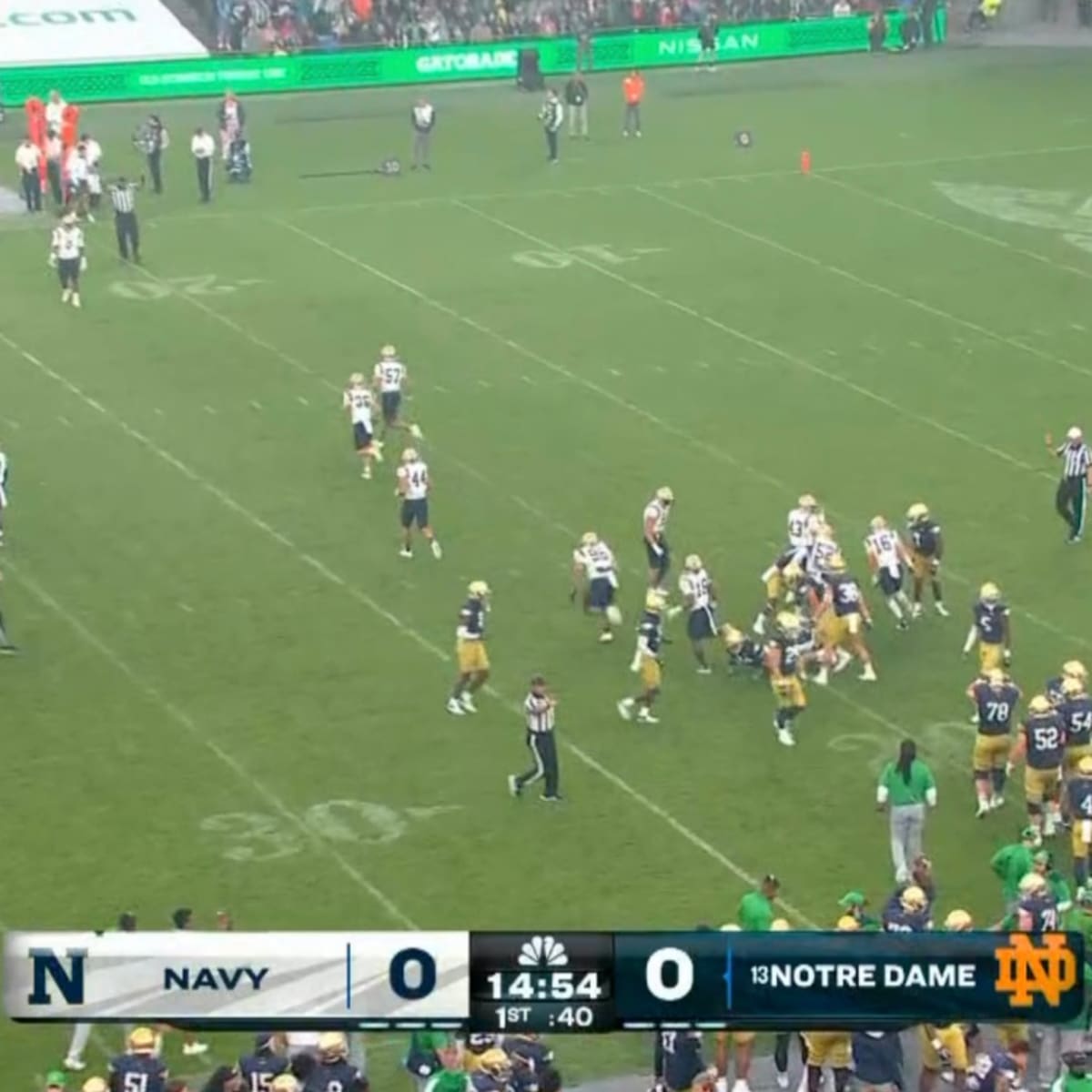 NBC debuts a more centered scorebug for the Super Bowl