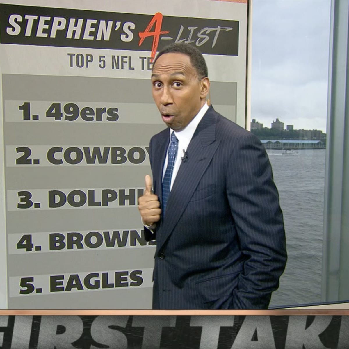 Stephen A. Smith Includes Browns In Top-5 NFL List