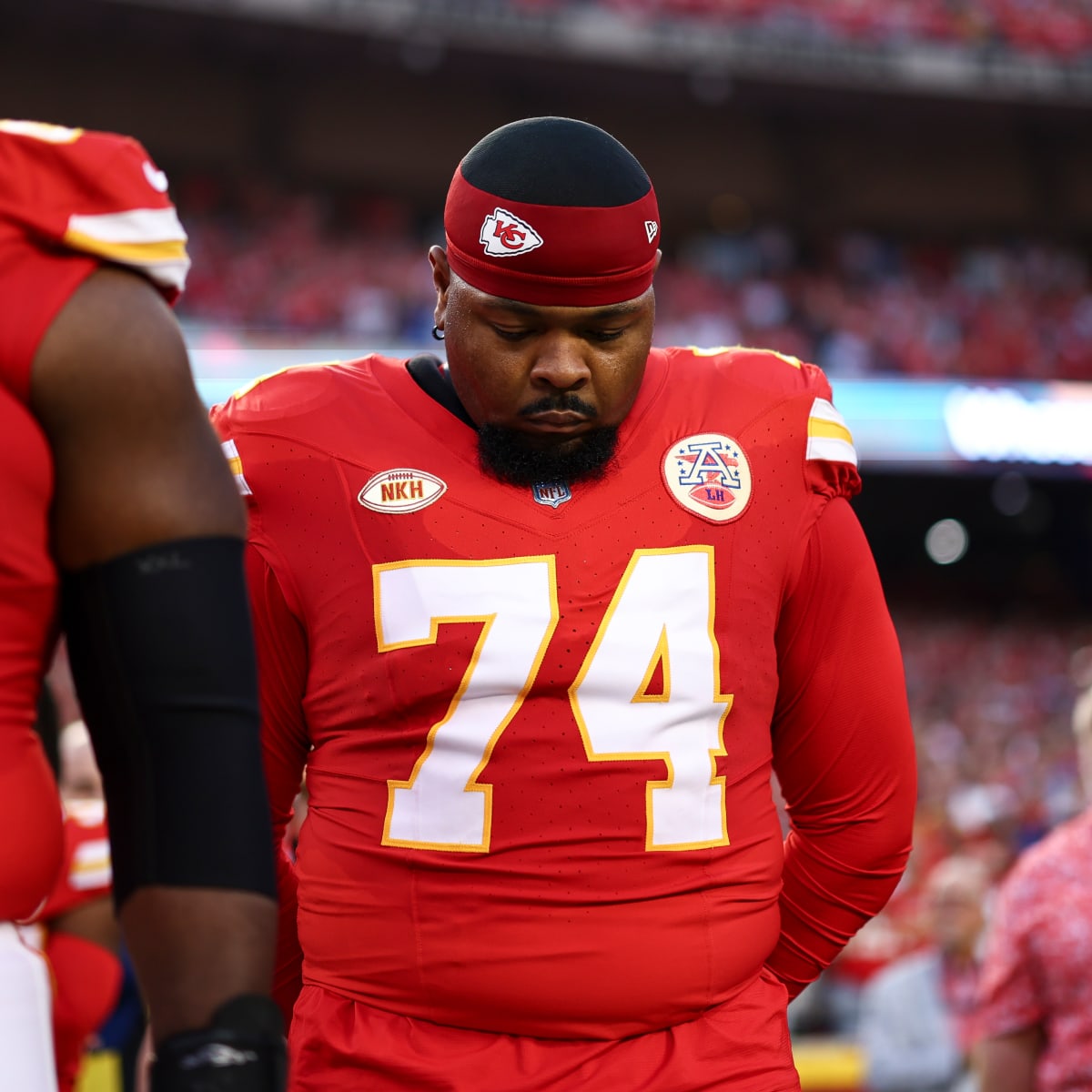 KANSAS CITY, MO - OCTOBER 07: Kansas City Chiefs defensive tackle