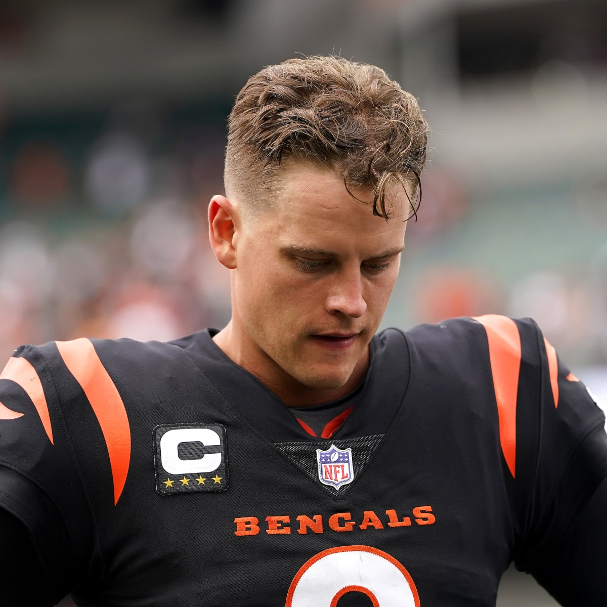 Bengals QB Joe Burrow says he's on track to play in Sunday's