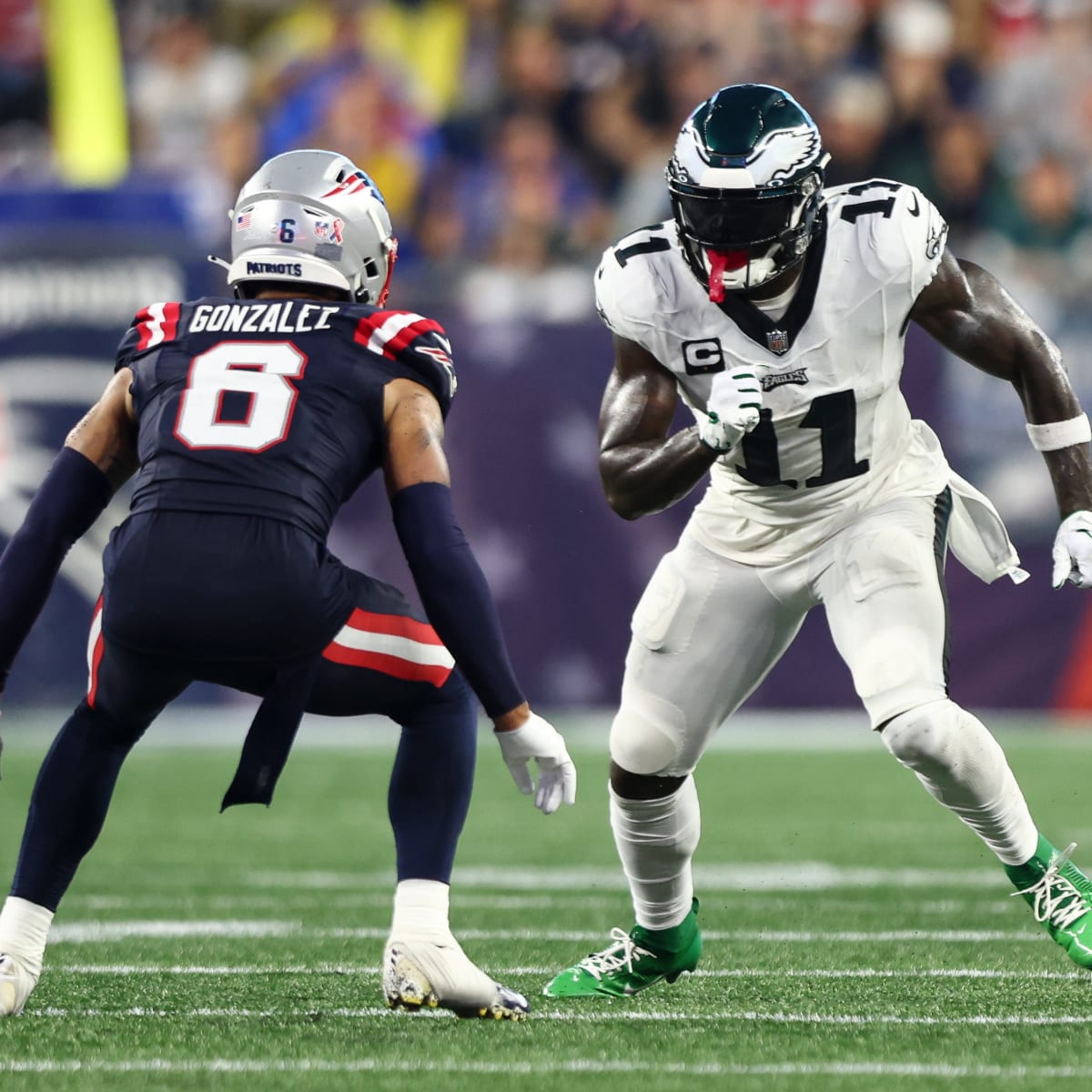 AJ Brown reacts to Philadelphia Eagles' loss of key player - A to