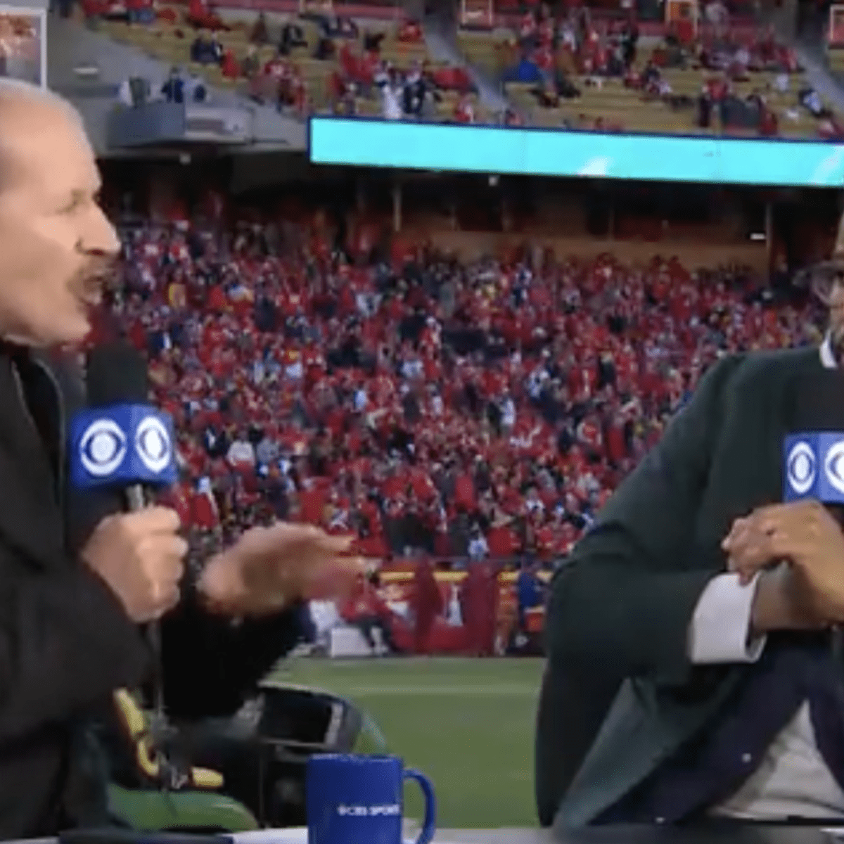 CBS' halftime show during AFC Championship Game was a mess