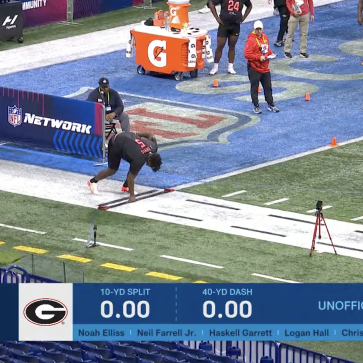 Watch: Georgia Lineman Runs Incredible 40-Yard Dash Time - The Spun: What's  Trending In The Sports World Today