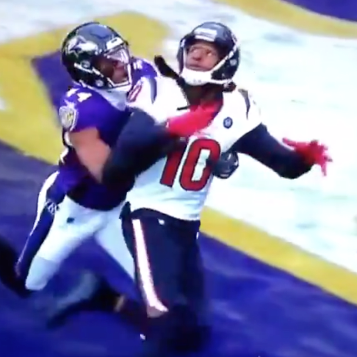 NFL Fans React to Blatant Pass Interference That Helped Colts Upset Ravens