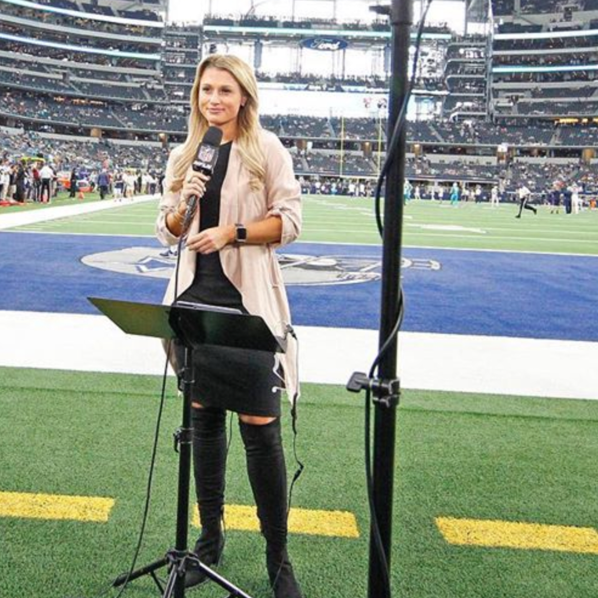 Cynthia Frelund: NFL Network, husband, height, podcast, photos 