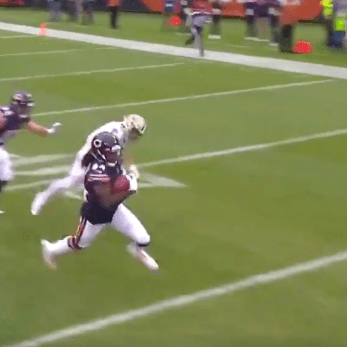 Cordarrelle Patterson 102 Yard Kick Return, Saints vs. Bears