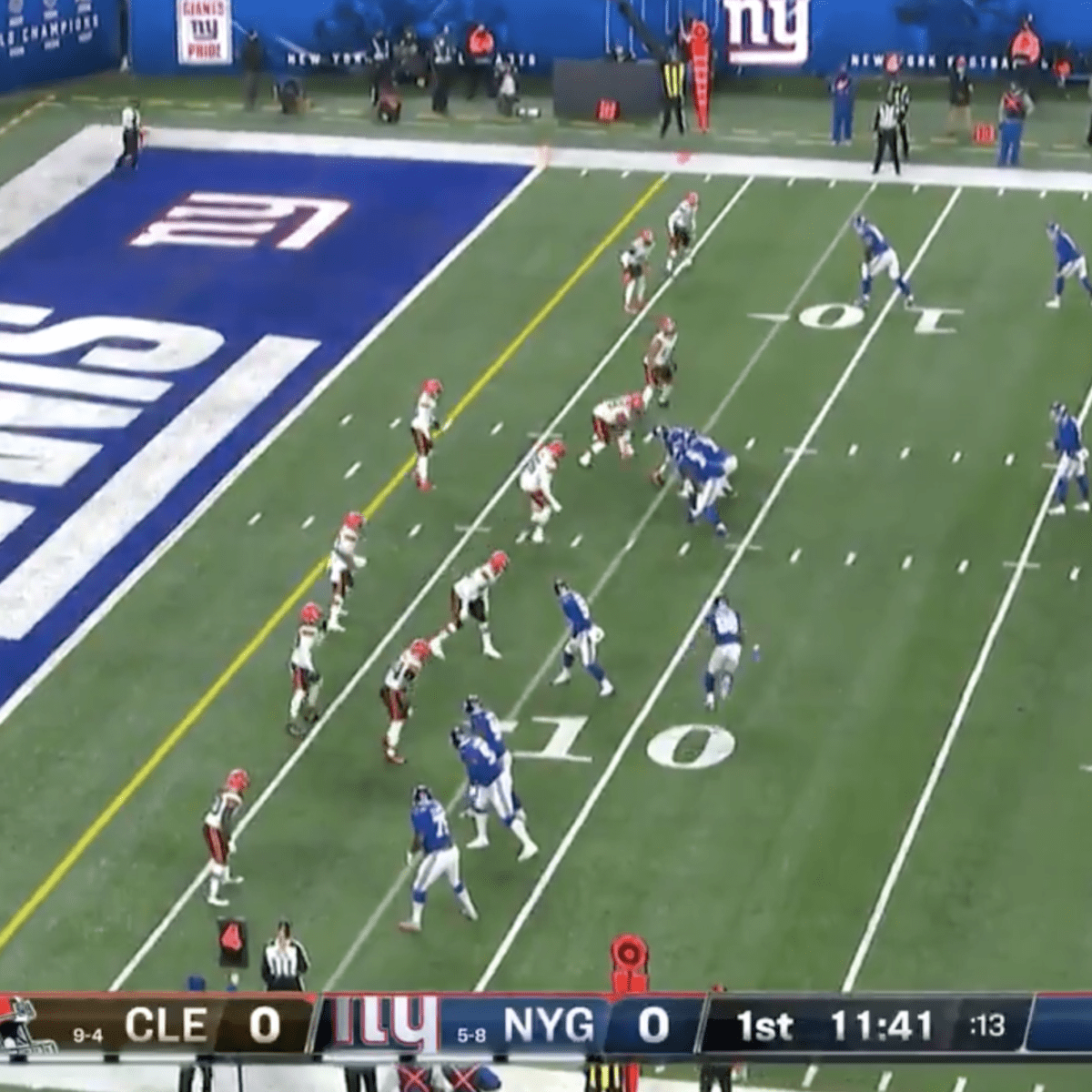 Watch: The Giants Ran The Dumbest Trick Play Of The Day - The Spun: What's  Trending In The Sports World Today