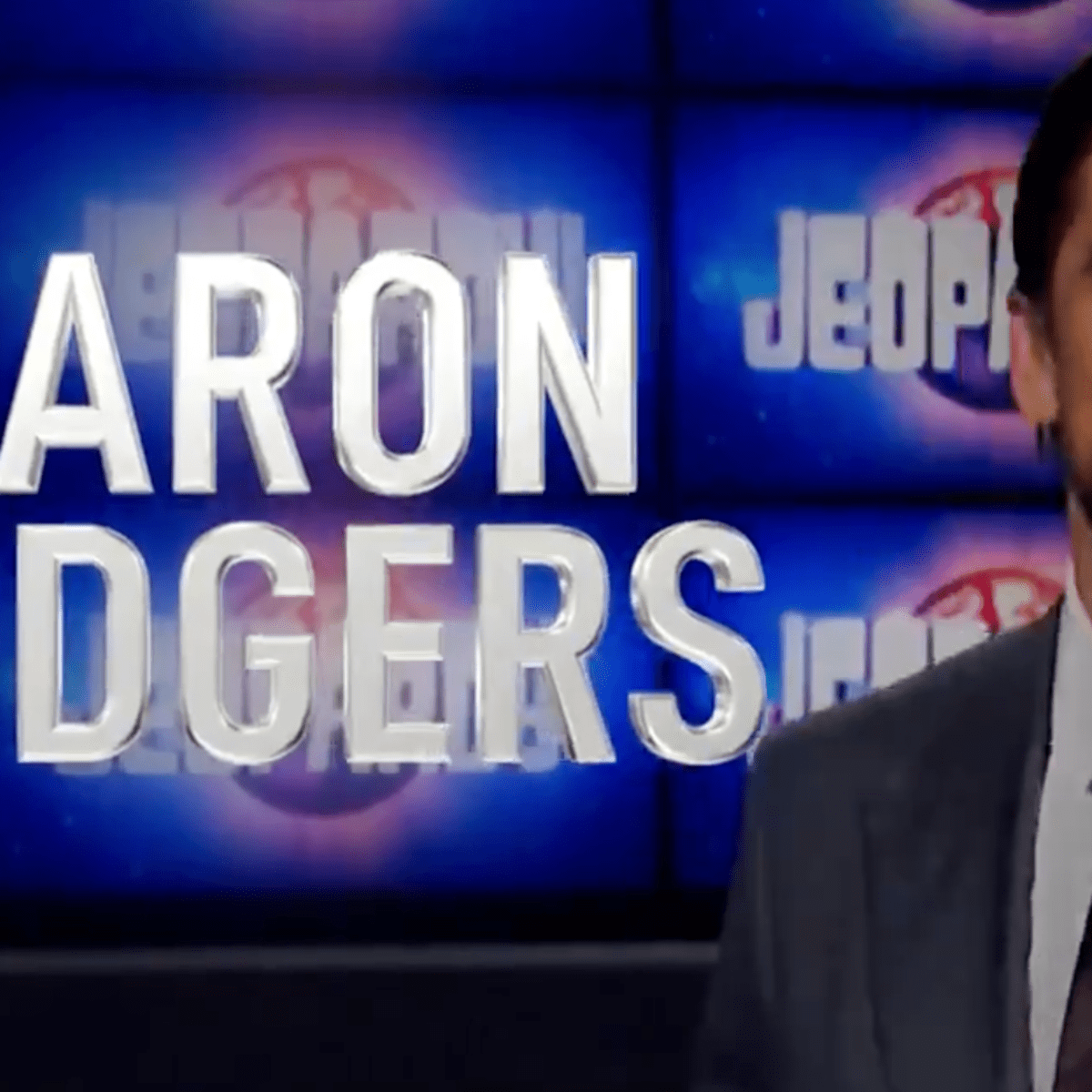 Aaron Rodgers looks hurt at Jeopardy! contestants missing Packers clue  (Video)