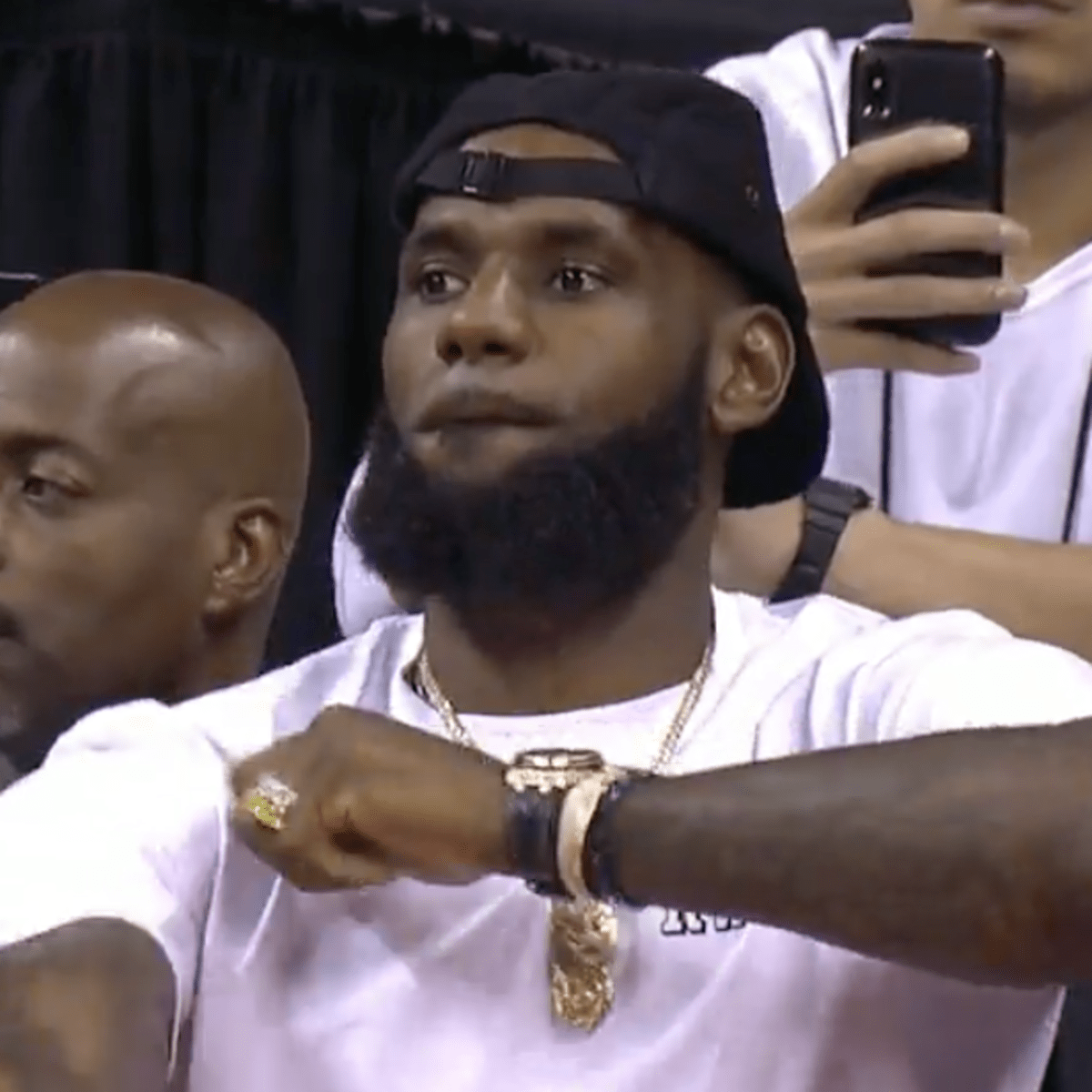 LeBron James wore $500 Lakers shorts to an NBA Summer League game