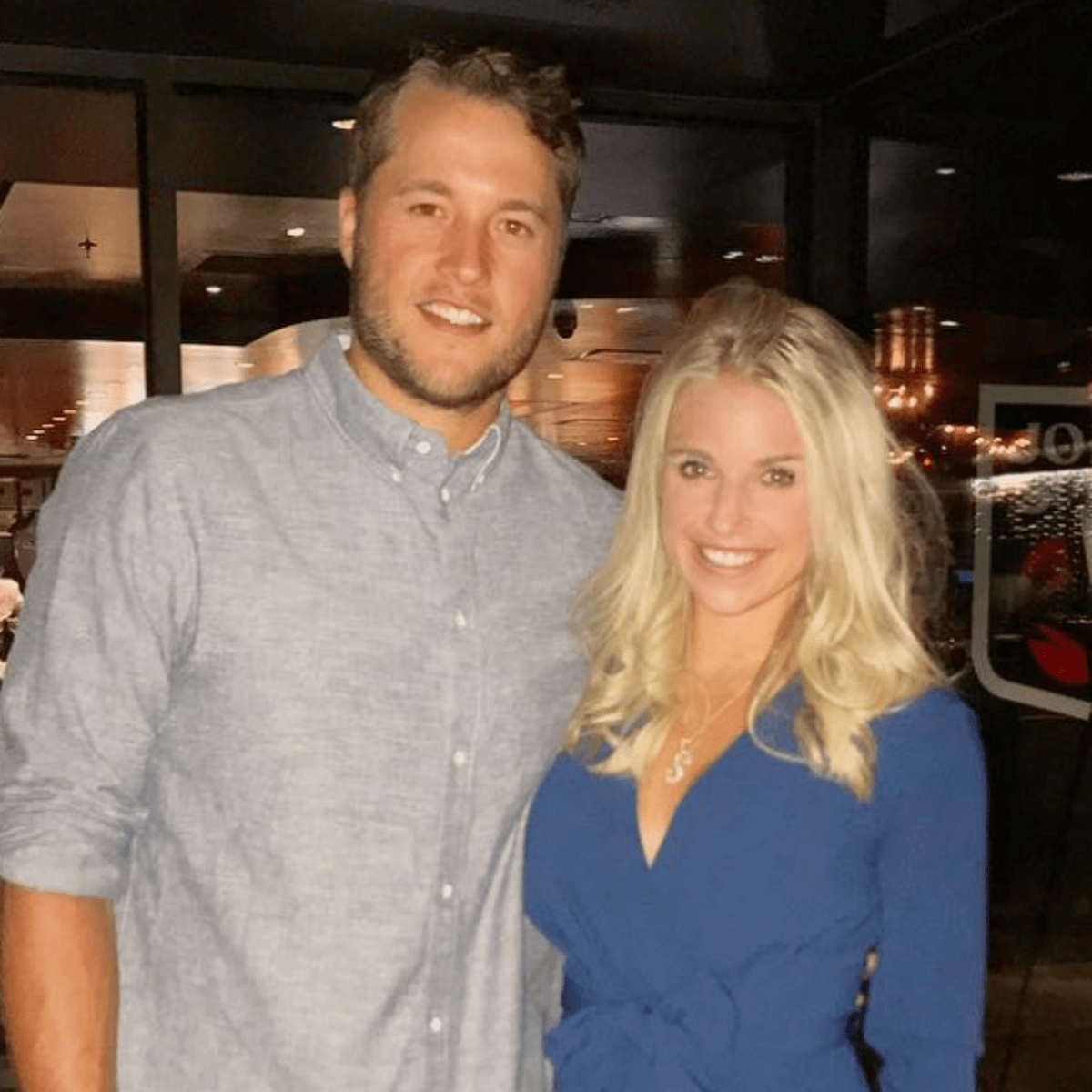 Matthew Stafford's Wife Pens 'Thank You' Note to Detroit Amid Trade Reports