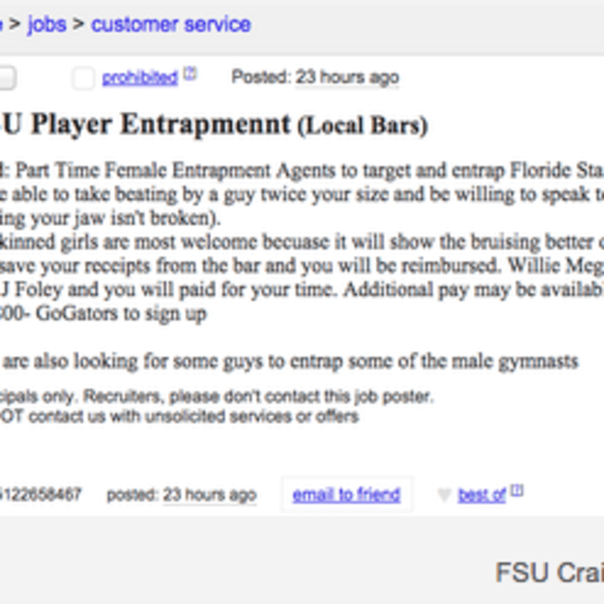 Browns Quarterback Job Offered On Craigslist