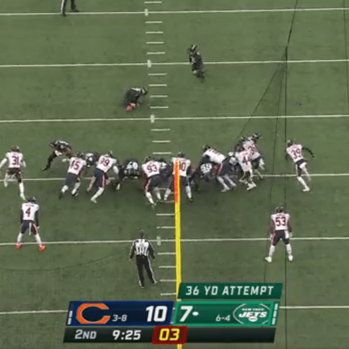 Can't-Miss Play: Chaotic fumbling sequence erupts in Bears-Jets game