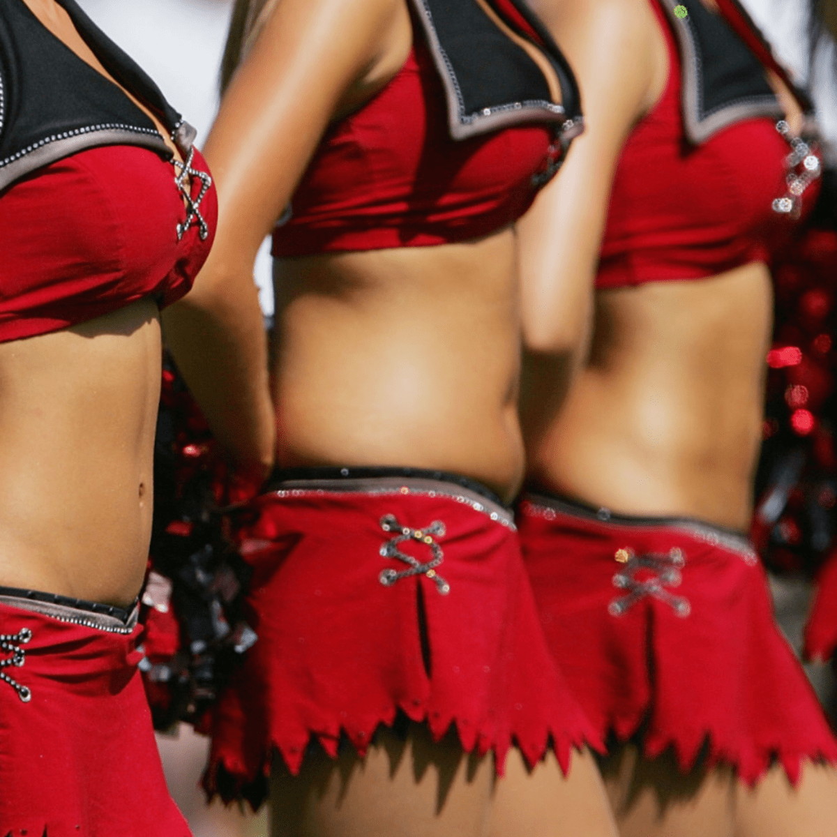 Bucs Cheerleaders Photos from Giants vs. Bucs Game