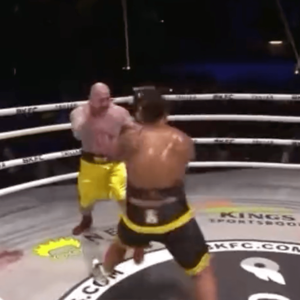 Greg Hardy Got Knocked Out in his Bare Knuckle Fighting Debut