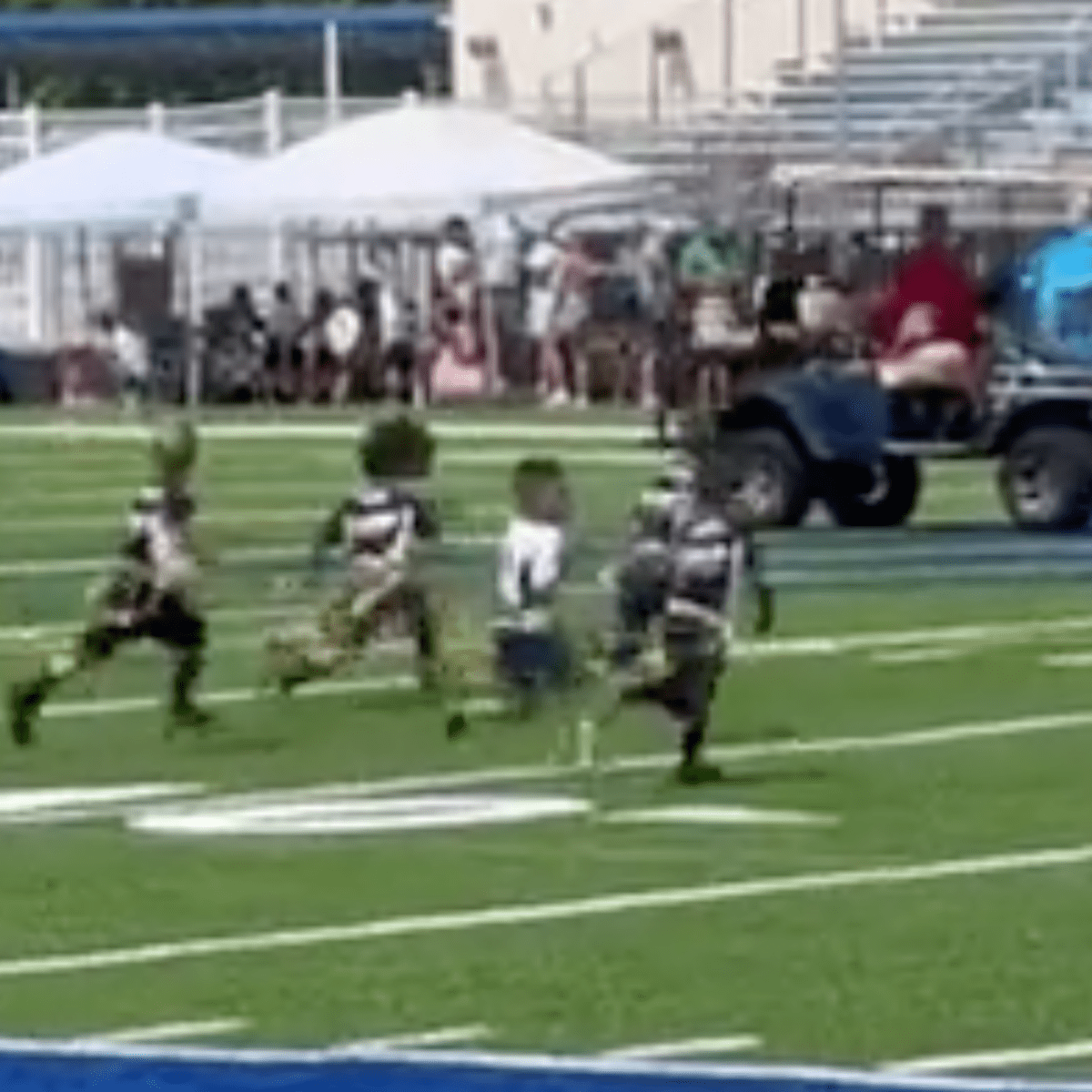 Mark Ingram's 6-year-old daughter is putting her pops to shame already