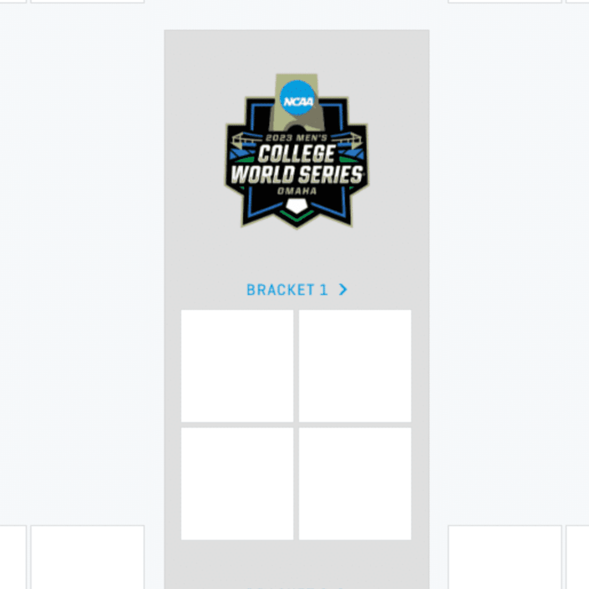 Updated Printable Bracket for 2023 NCAA Baseball Men's College World Series  Heading Into Finals