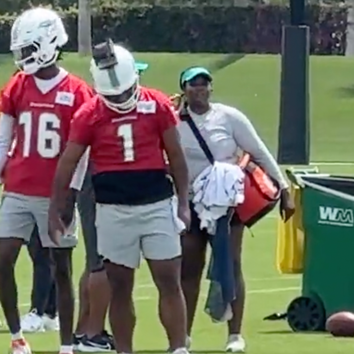 Why does Miami Dolphins QB Tua Tagovailoa have a camera on his helmet? 