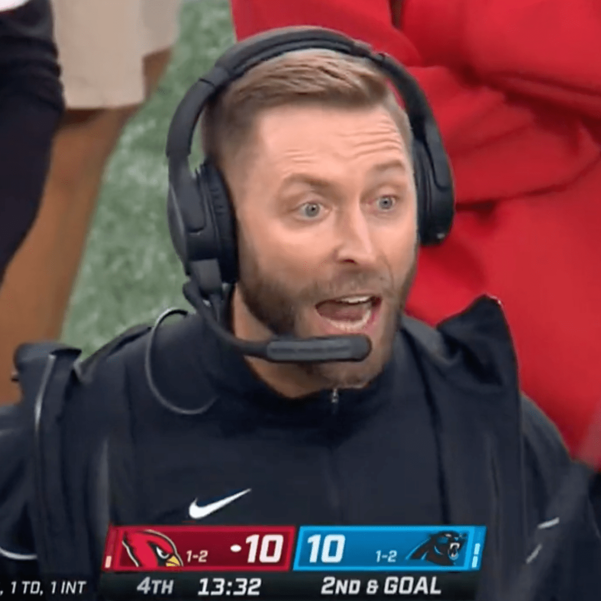 Cardinals' Kyler Murray, Kliff Kingsbury downplay sideline incident: 'Guess  it's a Gen Z thing'