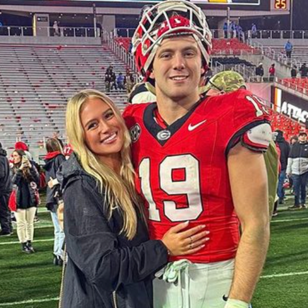 Brock Bowers' Girlfriend Is Going Viral Before The NFL Draft - The Spun