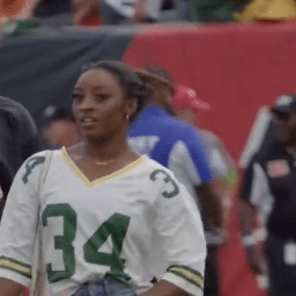 Bengals preseason opener with Simone Biles 