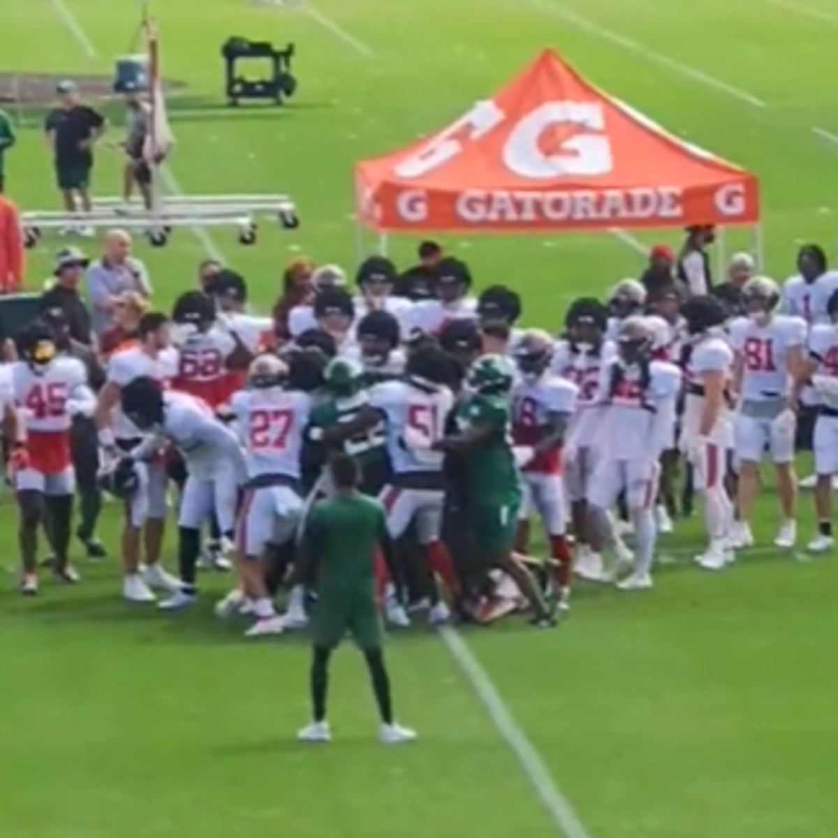 Titans-Buccaneers joint practice: Multiple fights break out on Day 2