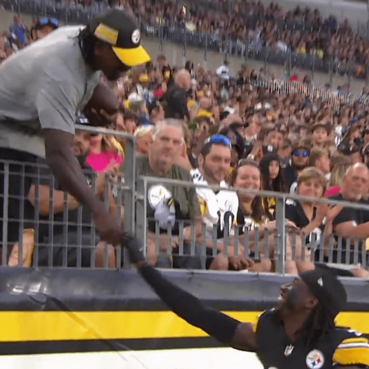 Pittsburgh Steelers CB Joey Porter Jr. Shares Special Moment With Dad After  First Interception - Sports Illustrated Pittsburgh Steelers News, Analysis  and More