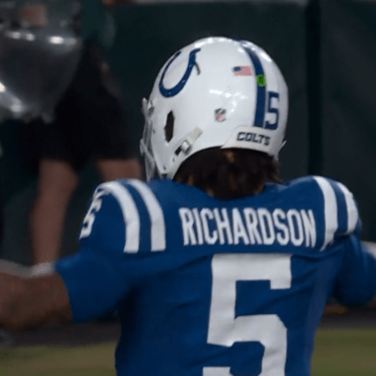 Anthony Richardson Comments on his 'Fly Eagles Fly' Celebration