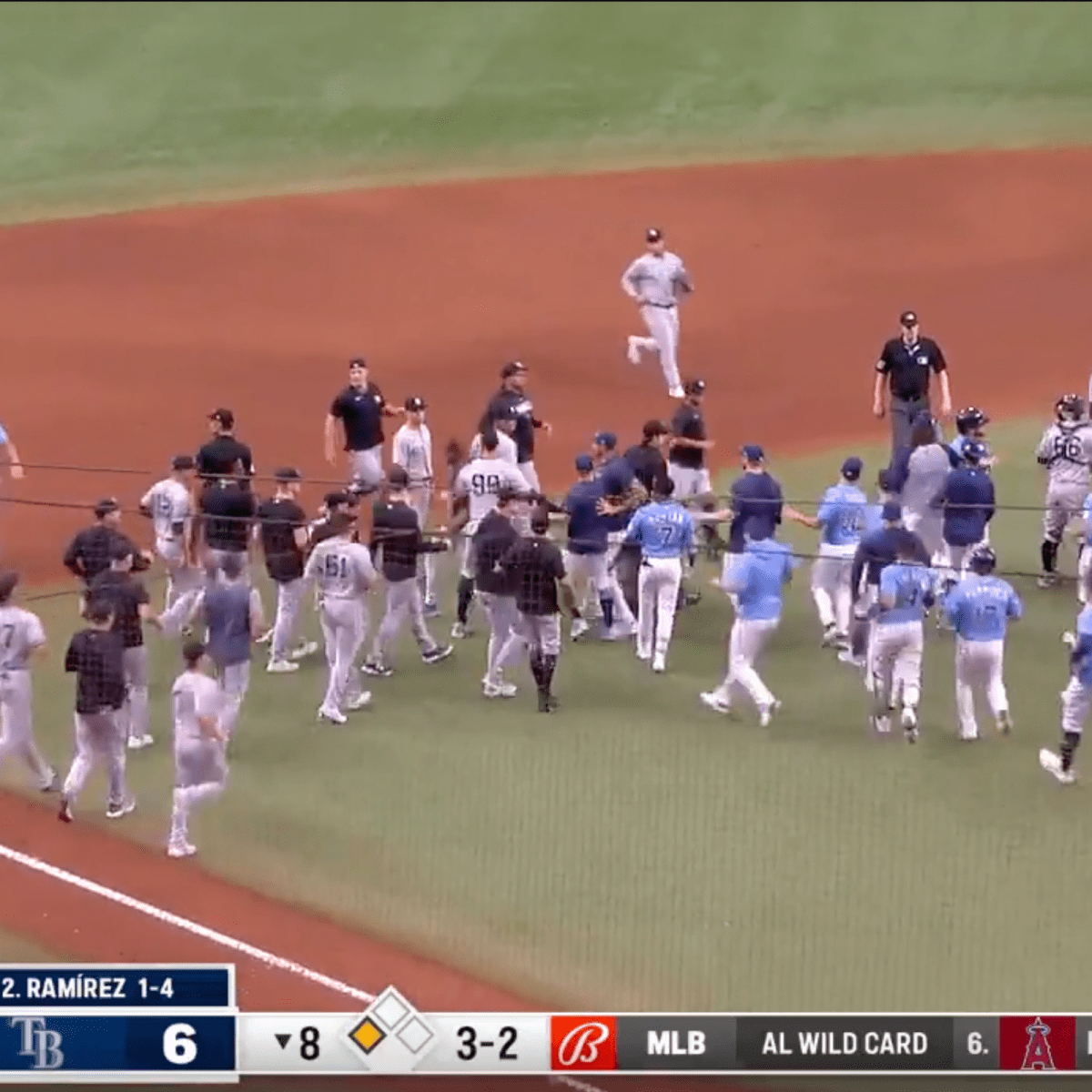 MLB suspends 3 after benches clear in latest episode of Rays