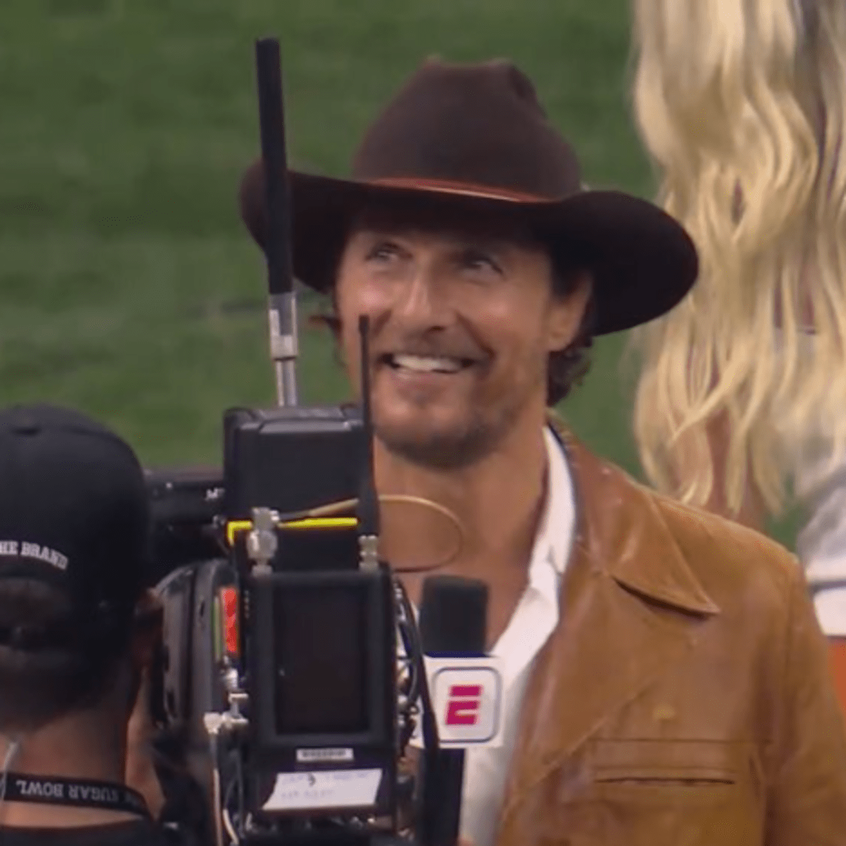 Matthew McConaughey Going Viral On Sideline At The Sugar Bowl - The Spun