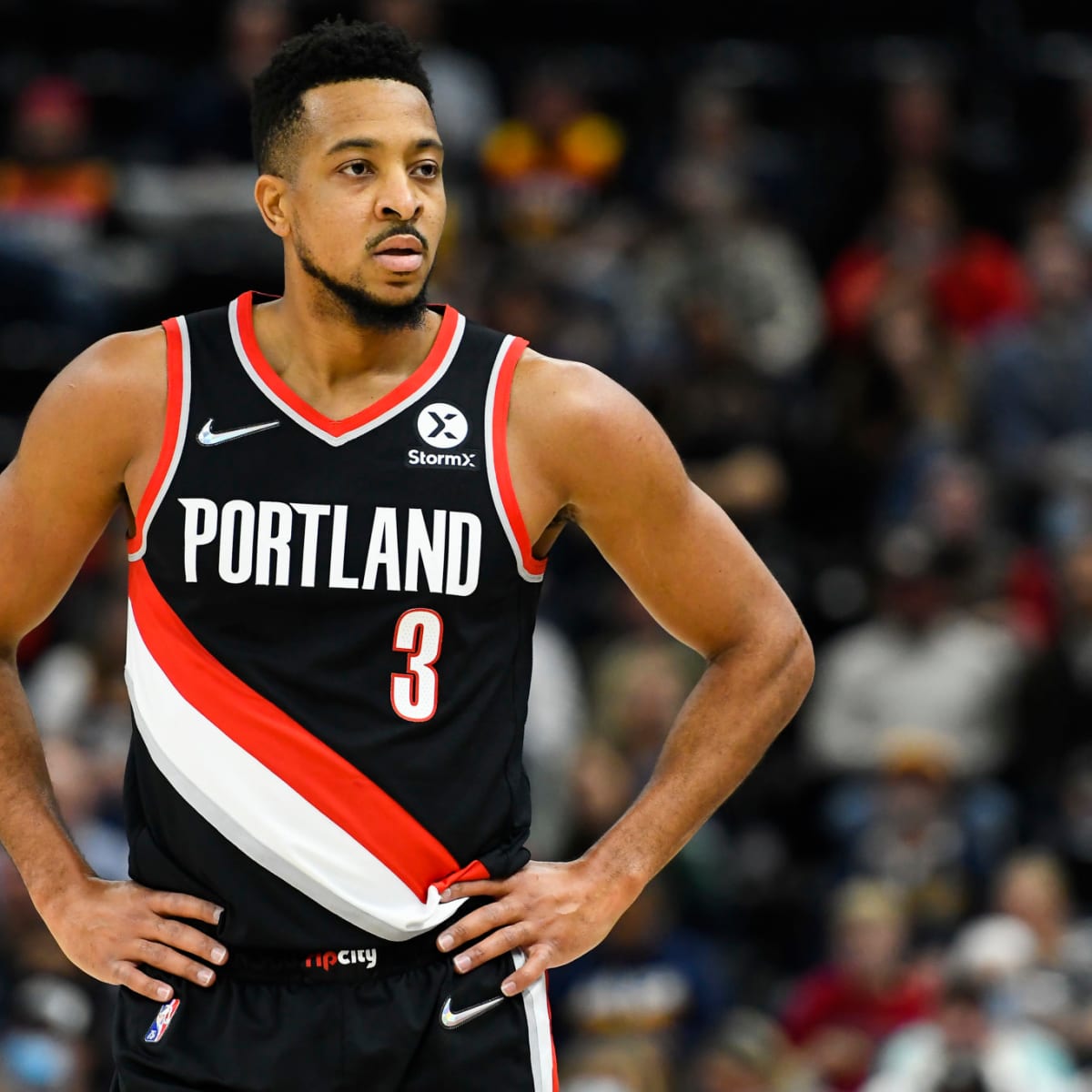 NBA公式 Portland Trail Blazers C.J. McCollum パーカー Portland Trail Blazers: CJ McCollum's rallying cry for team