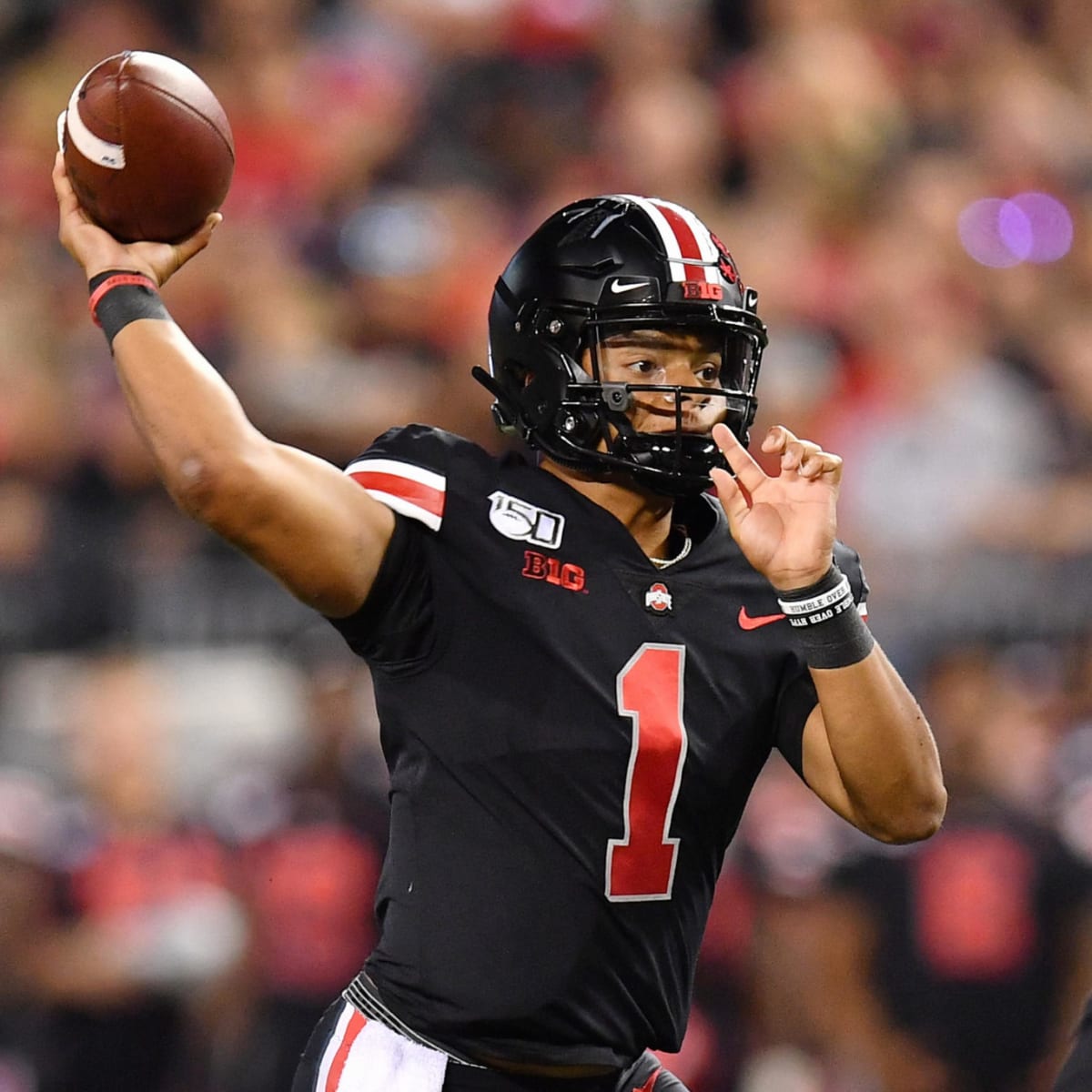 Black justin fields best sale jersey