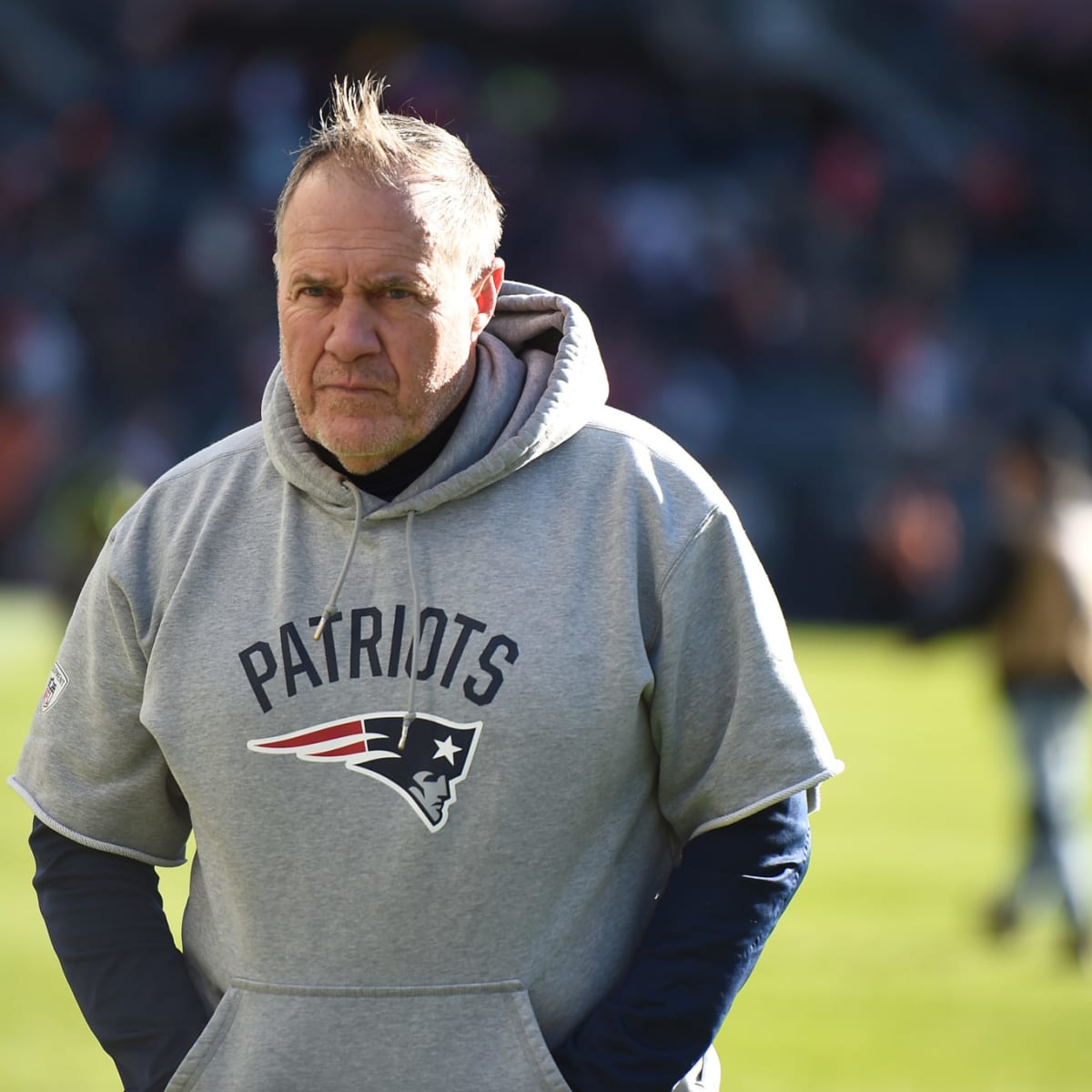 Nike 2018 belichick hood top